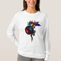 Ying Yang Drache-Shirt