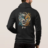 Ying Yang Dragon leitet 2024 Hoodie (Rückseite)