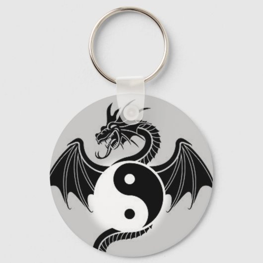 Ying-Yang Dragon Schlüsselanhänger (Vorderseite)