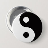 Ying Yang Duales Button (Vorne & Hinten)