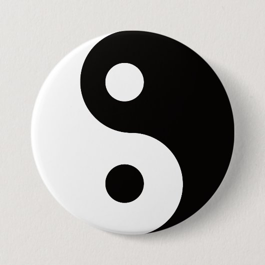 Ying Yang Duales Button (Vorderseite)