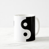 Ying Yang Duales Kaffeetasse (VorderseiteRechts)
