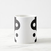 Ying Yang Duales Kaffeetasse (Mittel)