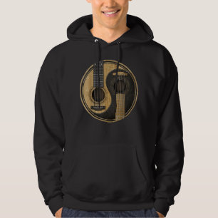 Ying Yang Gitarre Hoodie