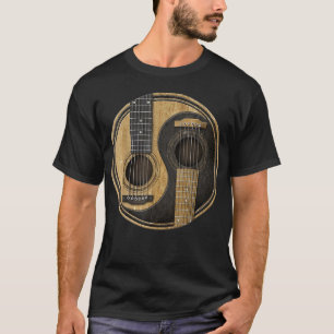 Ying Yang Gitarre T-Shirt