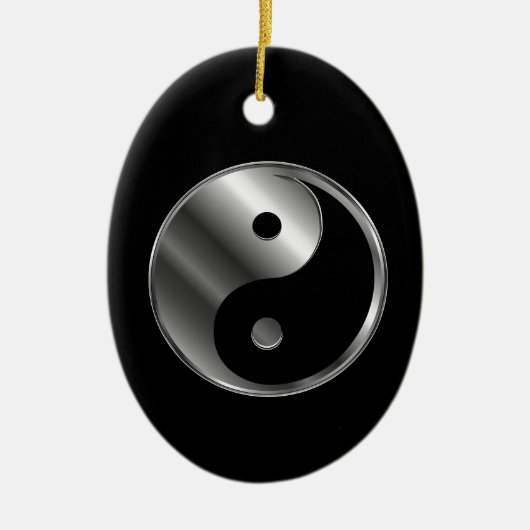Ying Yang Keramikornament (Vorne)
