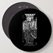 Ying Yang King Button (Vorne & Hinten)