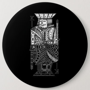 Ying Yang King Button