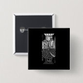 Ying Yang King Button (Vorne & Hinten)