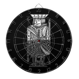 Ying Yang King Dartscheibe