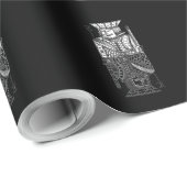 Ying Yang King Geschenkpapier (Rolleneckpunkt)