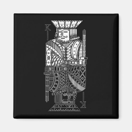 Ying Yang King Magnet (Vorne)