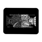 Ying Yang King Magnet (Horizontal)