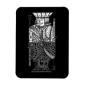 Ying Yang King Magnet (Vertikal)