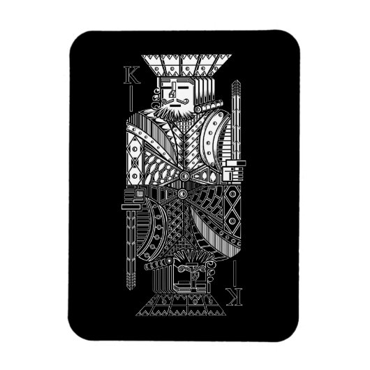 Ying Yang King Magnet (Vertikal)