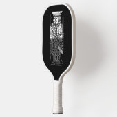 Ying Yang King Pickleball Schläger (Links)