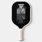 Ying Yang King Pickleball Schläger (Rückseite)