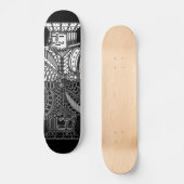 Ying Yang King Skateboard (Vorderseite)