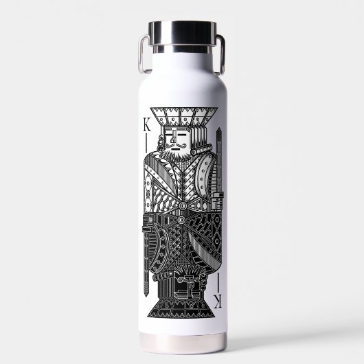 Ying Yang King Trinkflasche (Vorne)