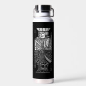 Ying Yang King Trinkflasche (Rückseite)