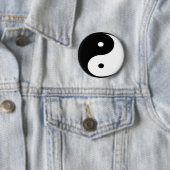 YING YANG KNOPF BUTTON (Beispiel)