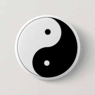 Ying-Yang Knopf Button