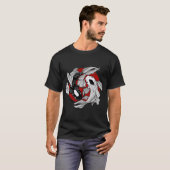 ying yang koi T-Shirt (Vorne ganz)