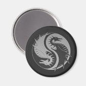 Ying Yang Magnet (Vorderseite/Rückseite)