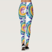 Ying Yang Mandala Leggings (Rückseite)