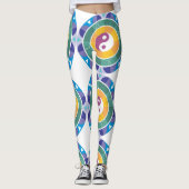 Ying Yang Mandala Leggings (Vorderseite)