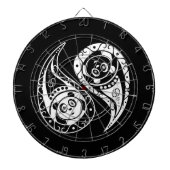 Ying Yang Panda Dartscheibe (vorne)