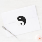 Ying Yang Peace Sign Sticker (Umschlag)