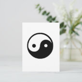 ying_yang postkarte (Stehend Vorderseite)