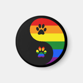 Ying Yang Pride Magnet