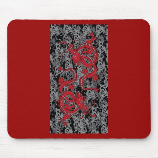Ying Yang Red Mousepad (Vorne)