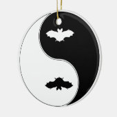 Ying Yang Schläger Keramikornament (Links)
