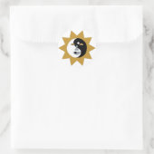 Ying Yang Sun Stickers (Tasche)