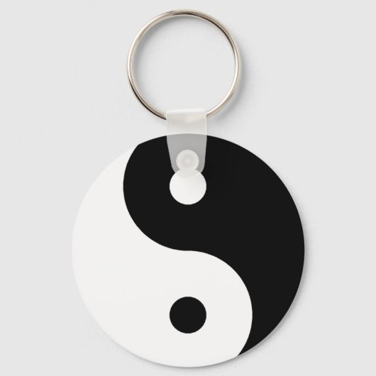 Ying Yang Symbol Schlüsselanhänger (Vorderseite)