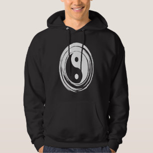 Ying Yang  Tai Chi Kung Fu Martial Feng Shui Hoodie