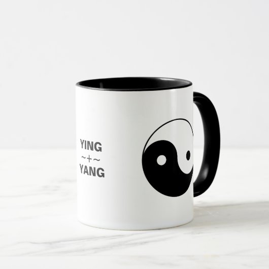 YING-YANG-Tasse Tasse (VorderseiteRechts)