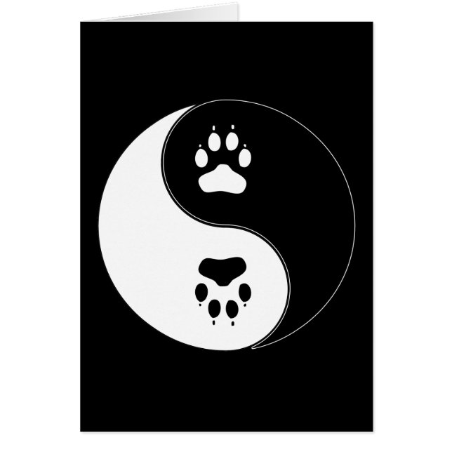 Ying Yang Tatzen-Druck (Vorne)