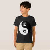 Ying Yang Tatzen-Druck T-Shirt (Vorne ganz)