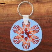 YingYang Diamond Schlüsselanhänger (Vorderseite)