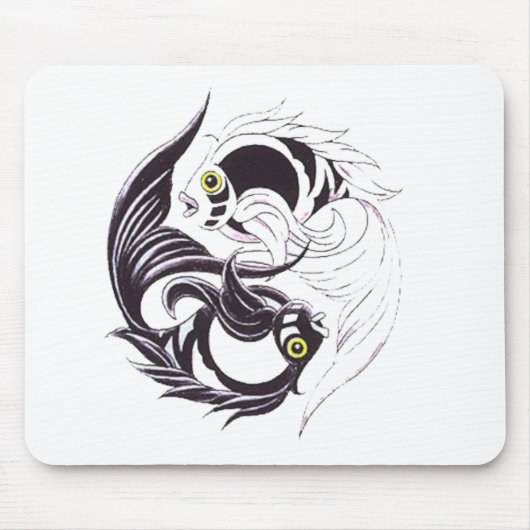 YingYang Koi Mousepad (Vorne)