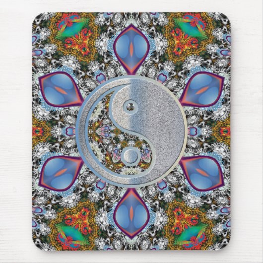 YingYang Lily Star Mousepad (Vorne)