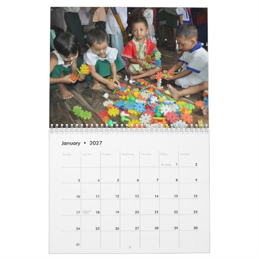 Yinthway Grundlagen-Kalender 2012 Kalender (Jan 2027)