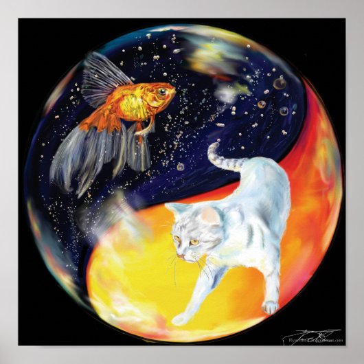 Yinyang Art Poster (Vorne)