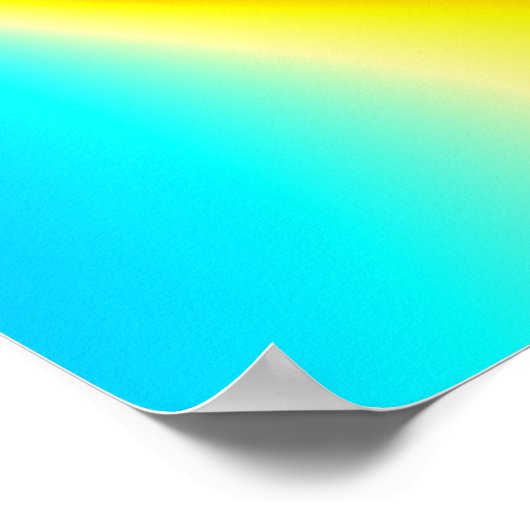 YinYang BigBang - Fraktal Poster (Ecke)