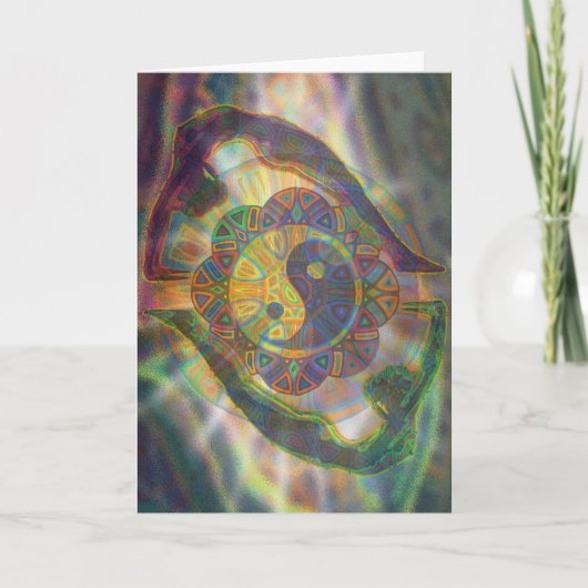 yinyang digital - 2012 as greeting card karte (Vorderseite)
