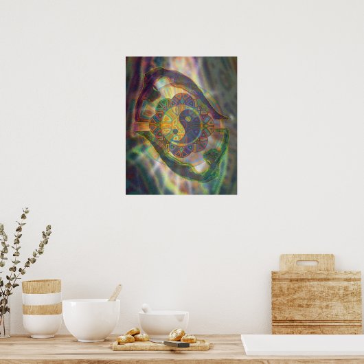 yinyang digital - 2012 poster (Küche)
